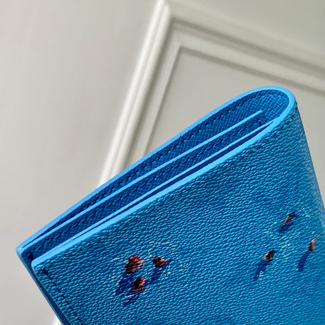 Portefeuille – Réf. M14876 · Bleu