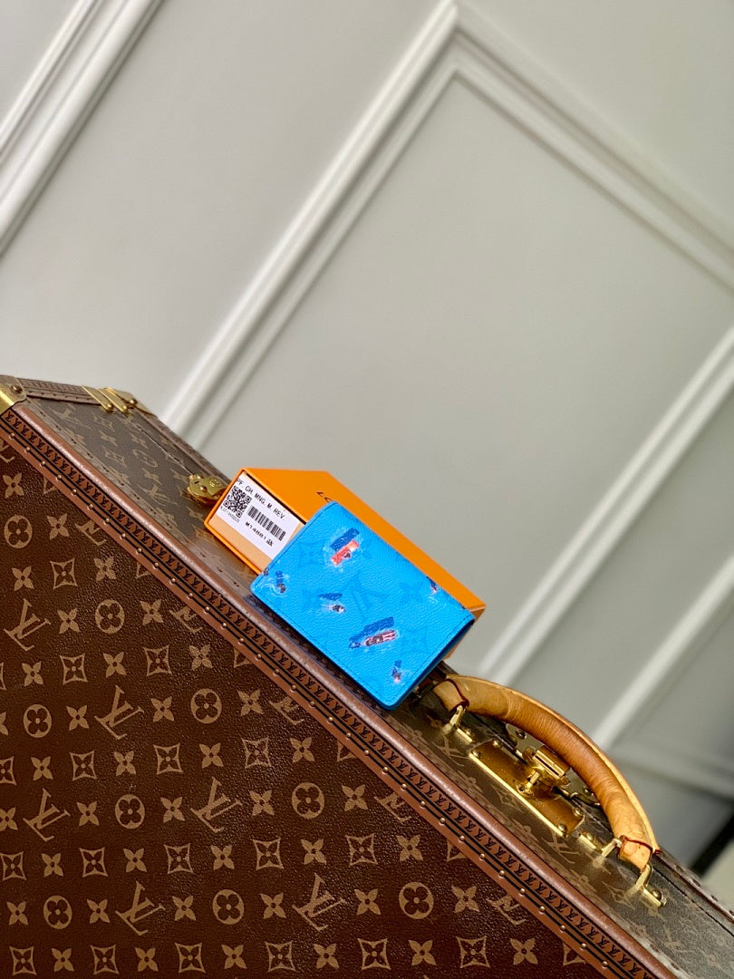 Portefeuille – Réf. M14881 · Bleu