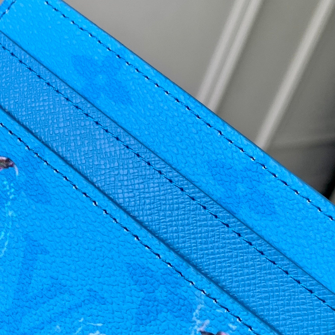 Portefeuille – Réf. M14862 · Bleu
