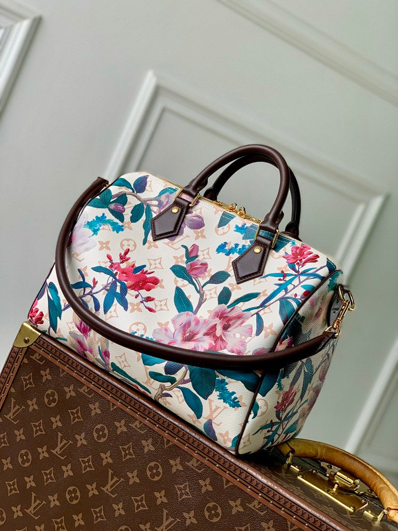Sac à main Speedy – Réf. M29066 · Fleurs
