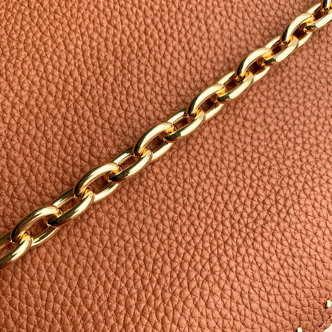 Sac à main Trunk – Réf. M29091 · Marron