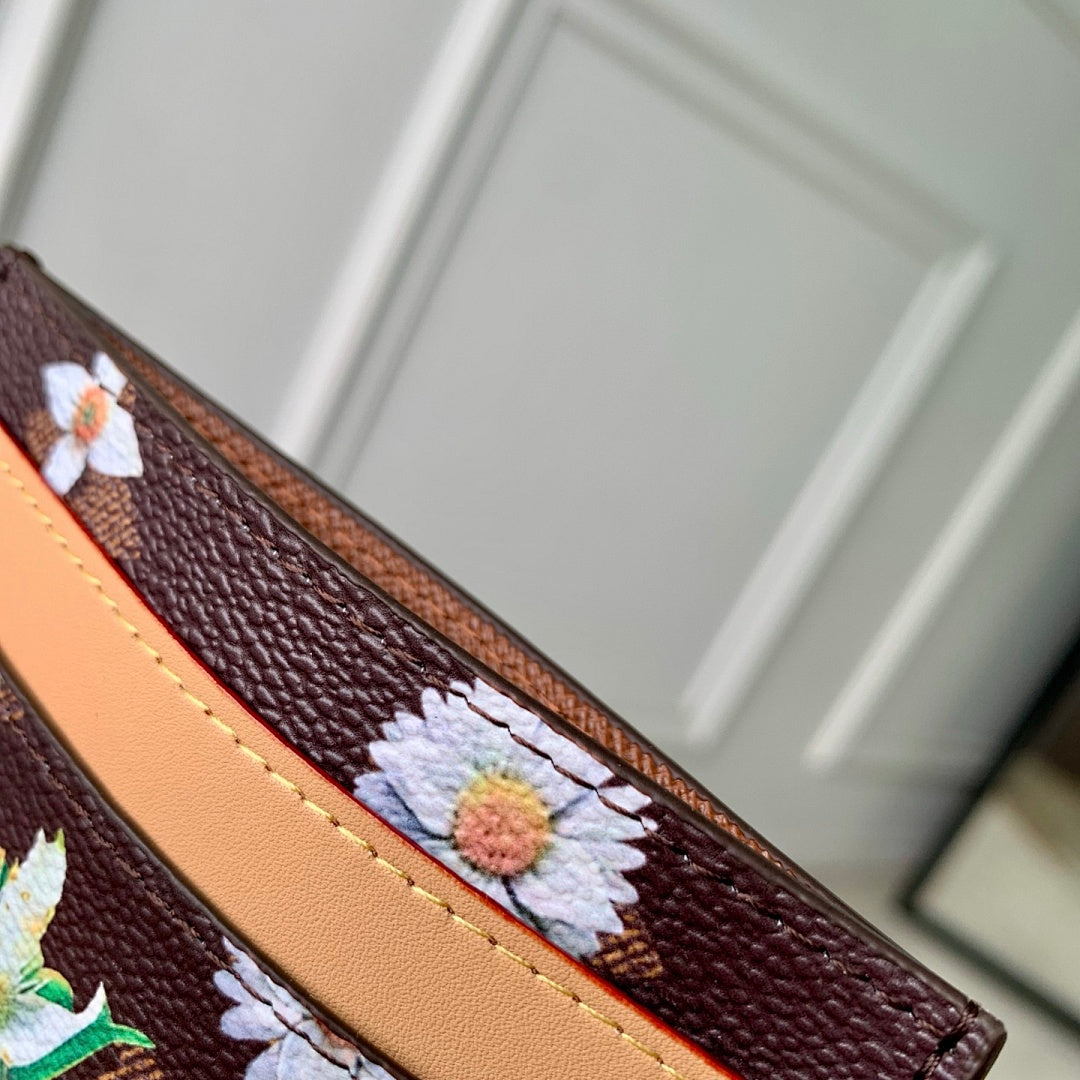 Portefeuille – Réf. M27551 · Fleurs