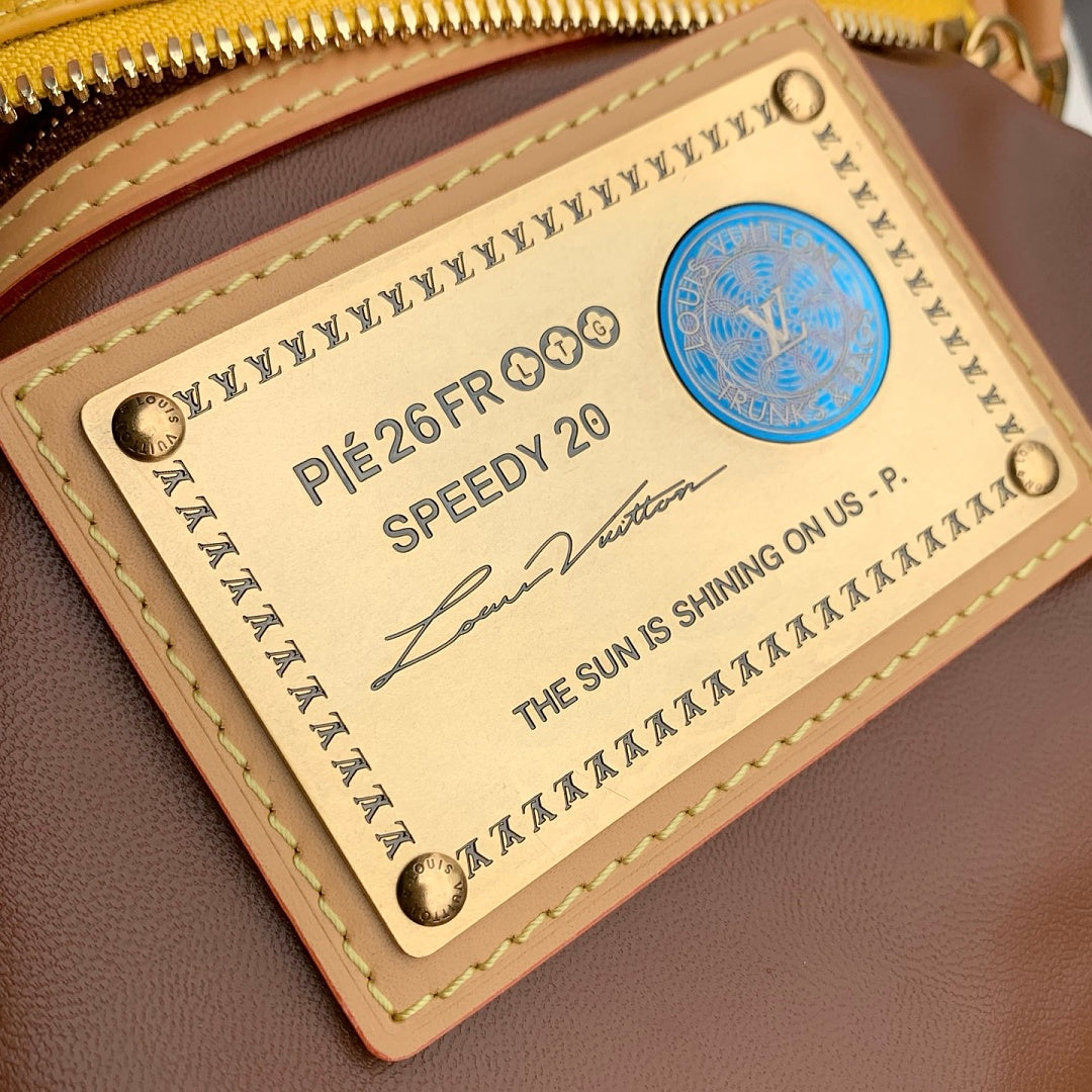 Sac à main Speedy – Réf. 28186 · Jaune