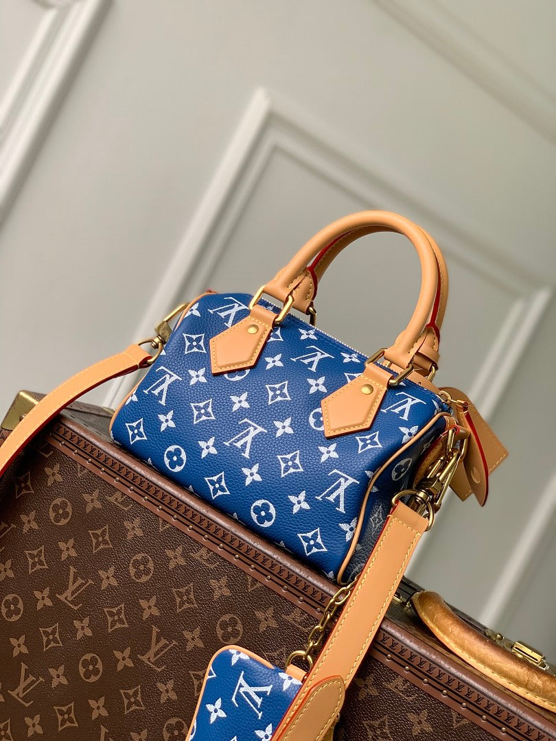 Sac à main Speedy – Réf. 28186 · Bleu