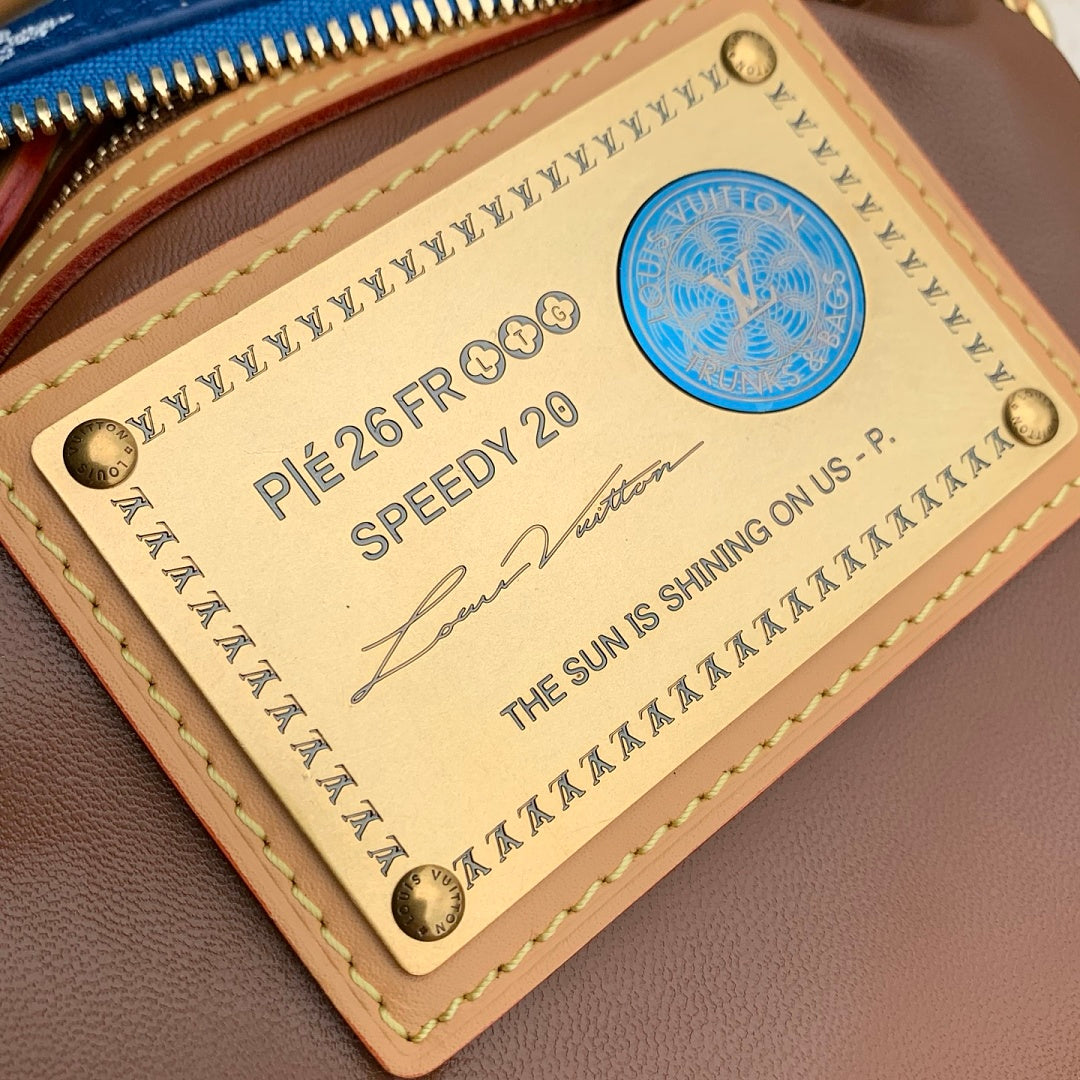 Sac à main Speedy – Réf. 28186 · Bleu