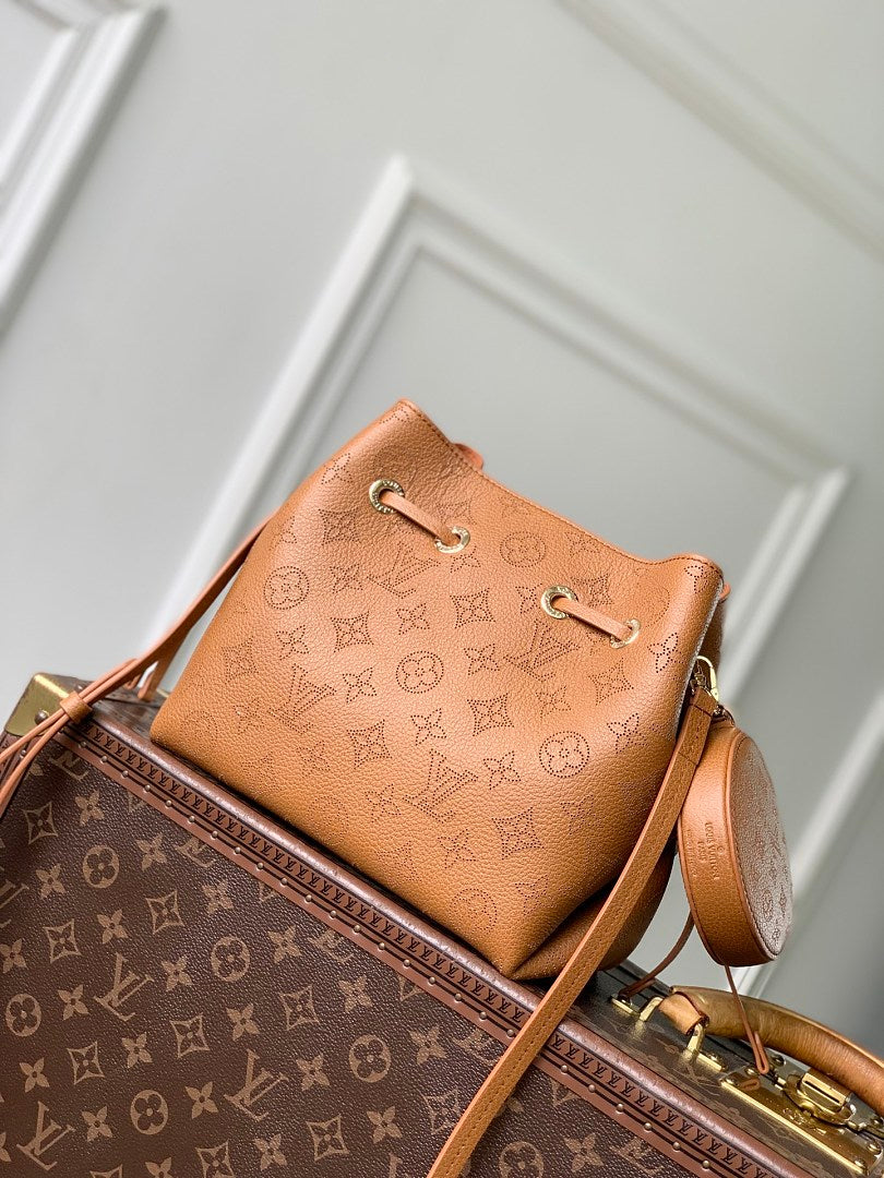 Sac à main Seau – Réf. 57070 · Marron