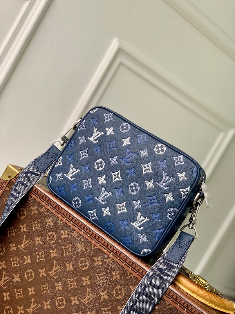 Sacoche Messenger – Réf. 28618 · Bleu