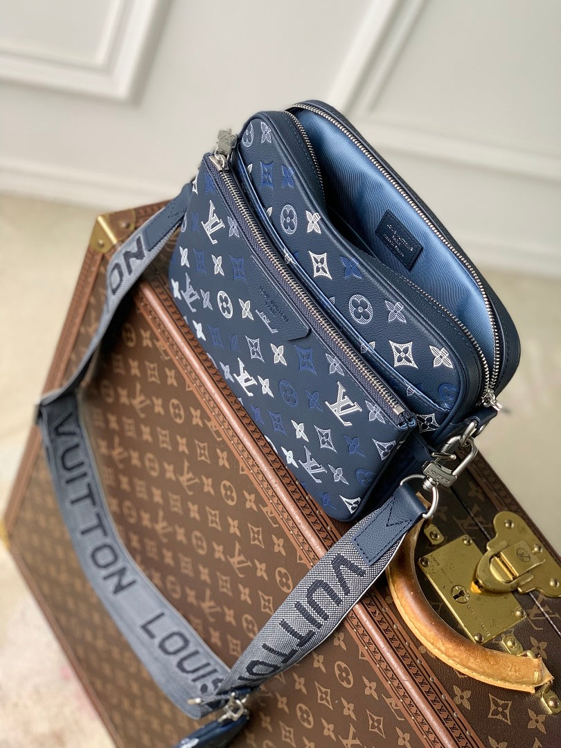 Sacoche Messenger – Réf. 28618 · Bleu