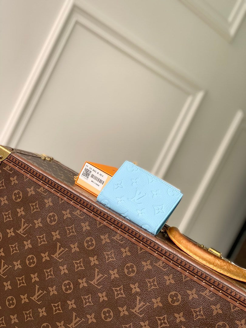 Portefeuille – Réf. 27487 · Bleu Ciel