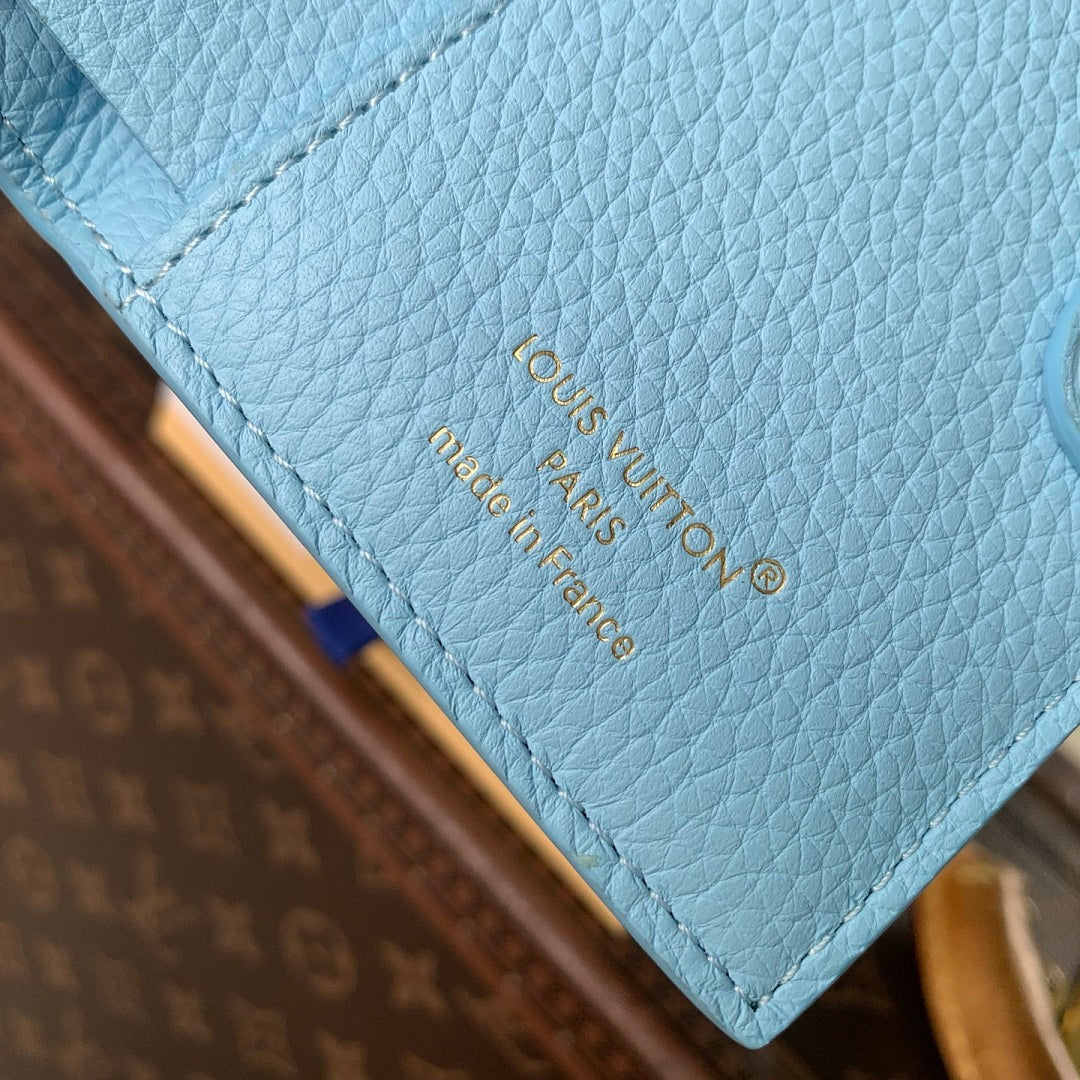 Portefeuille – Réf. 27487 · Bleu Ciel