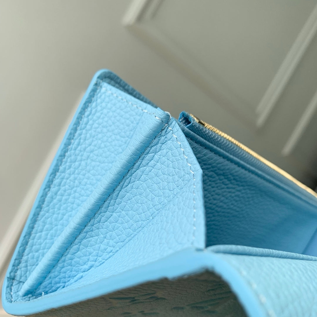 Portefeuille – Réf. 27664 · Bleu Ciel