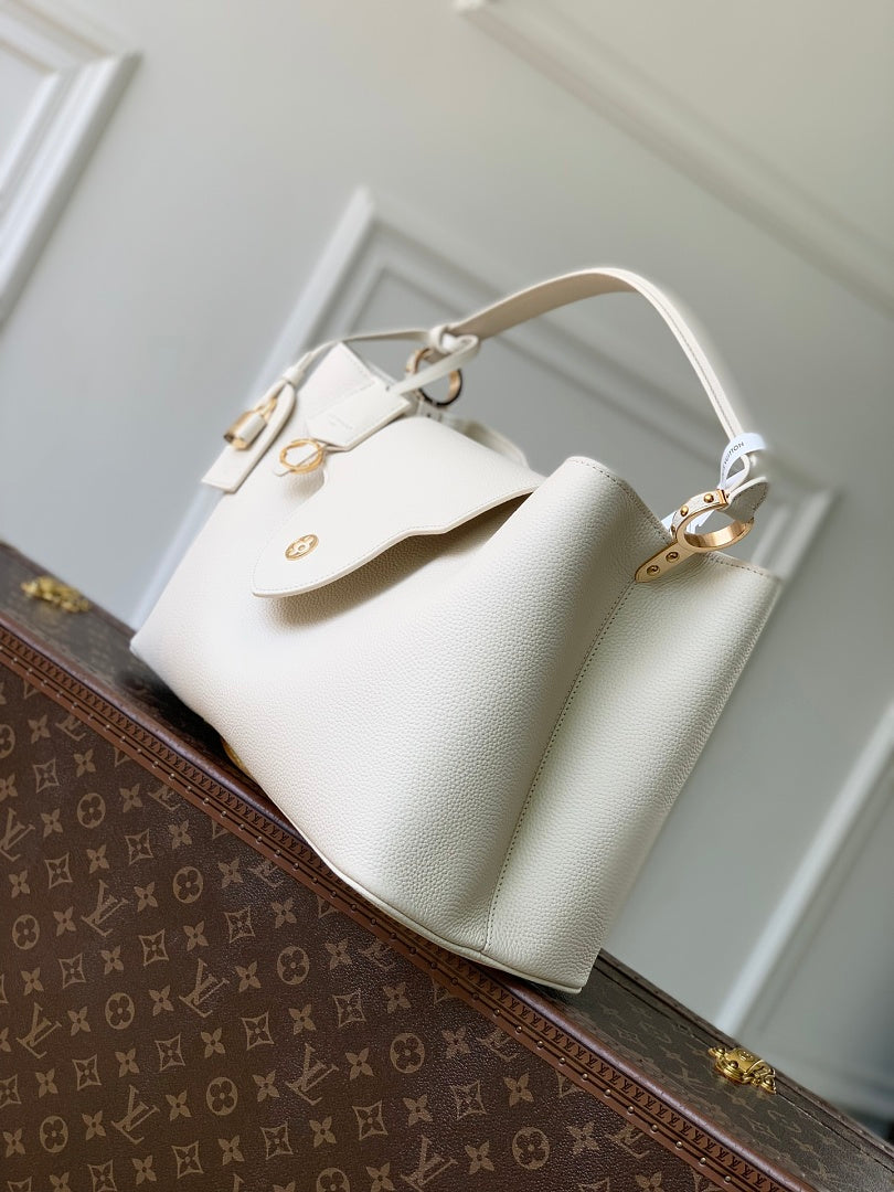Sac à main Capucines – Réf. 26259 · Blanc Crème