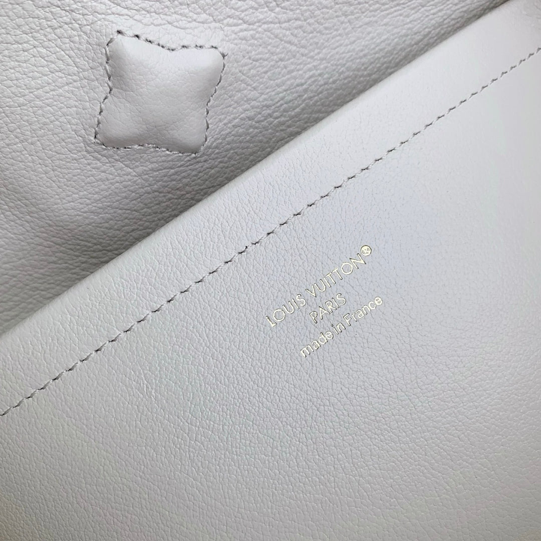 Sac à main Capucines – Réf. 26259 · Blanc Crème