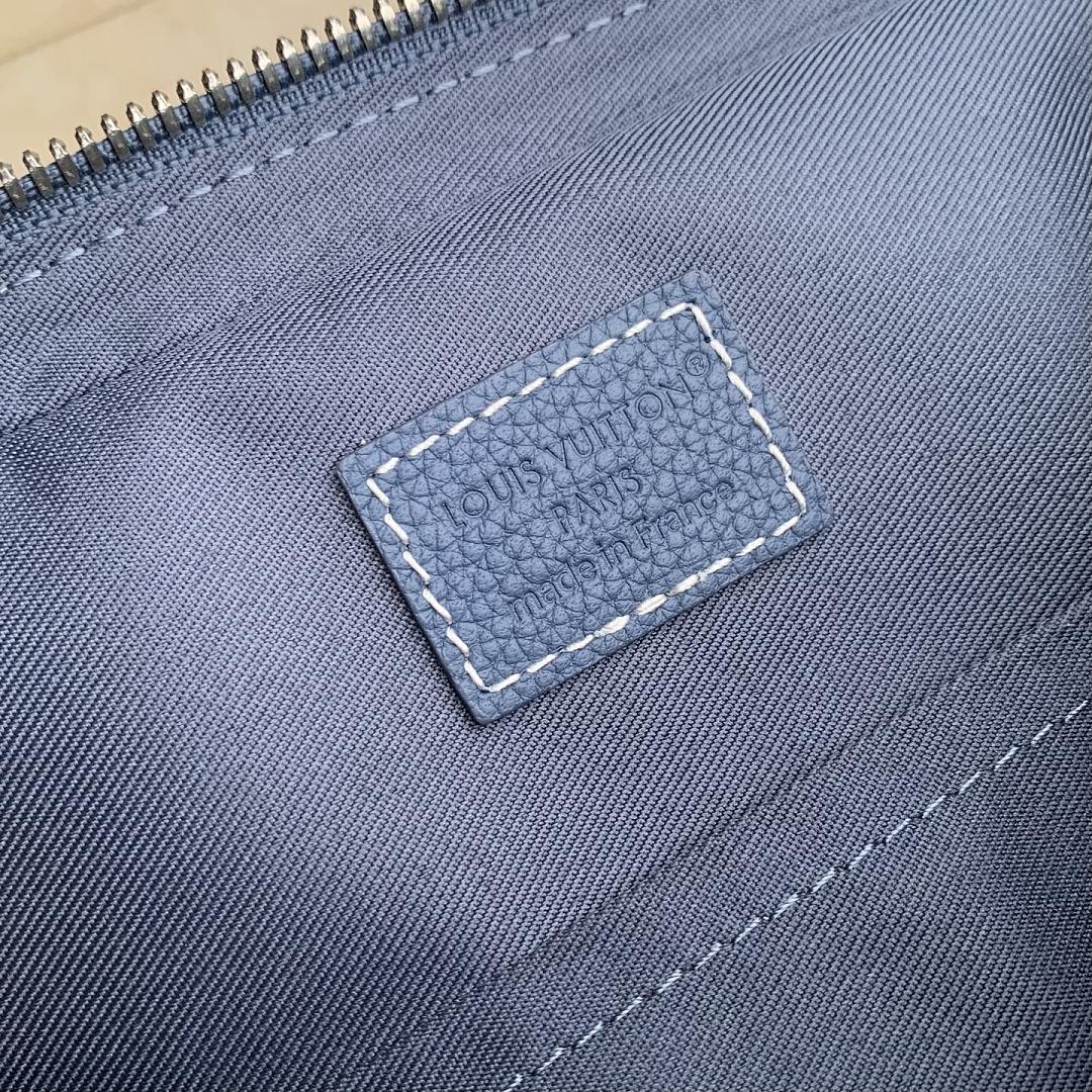 Sacoche Messenger – Réf. 28601 · Damier Bleu