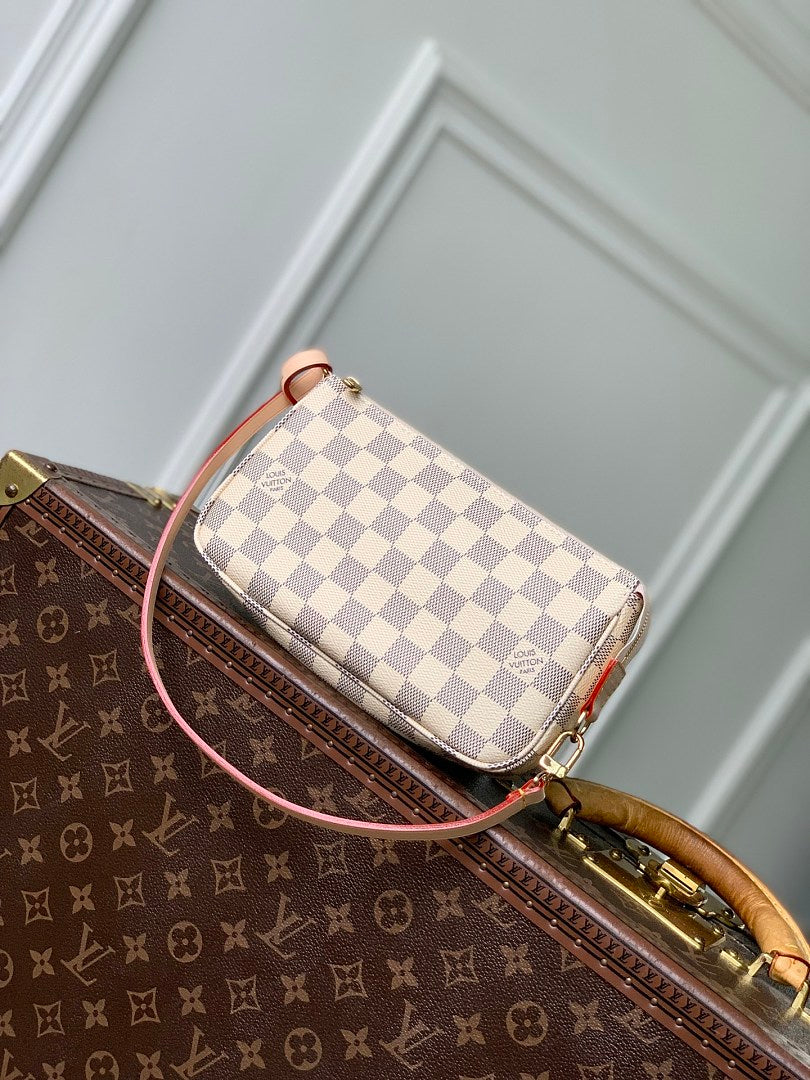 Pochette – Réf. 40915 · Damier Azur