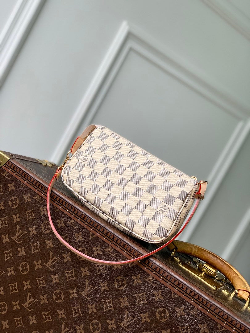Pochette – Réf. 40915 · Damier Azur