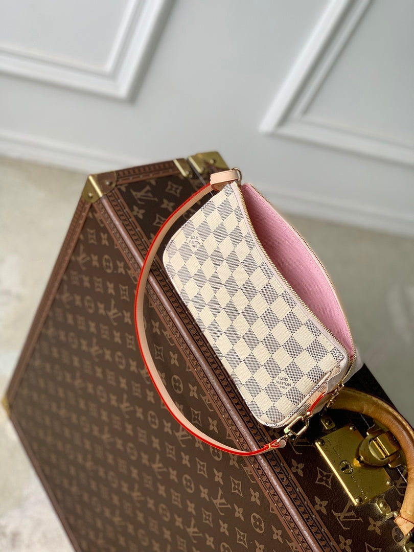Pochette – Réf. 40915 · Damier Azur