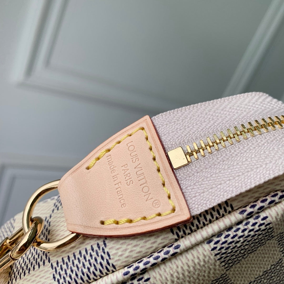 Pochette – Réf. 40915 · Damier Azur