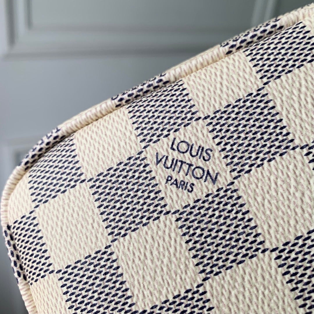 Pochette – Réf. 40915 · Damier Azur
