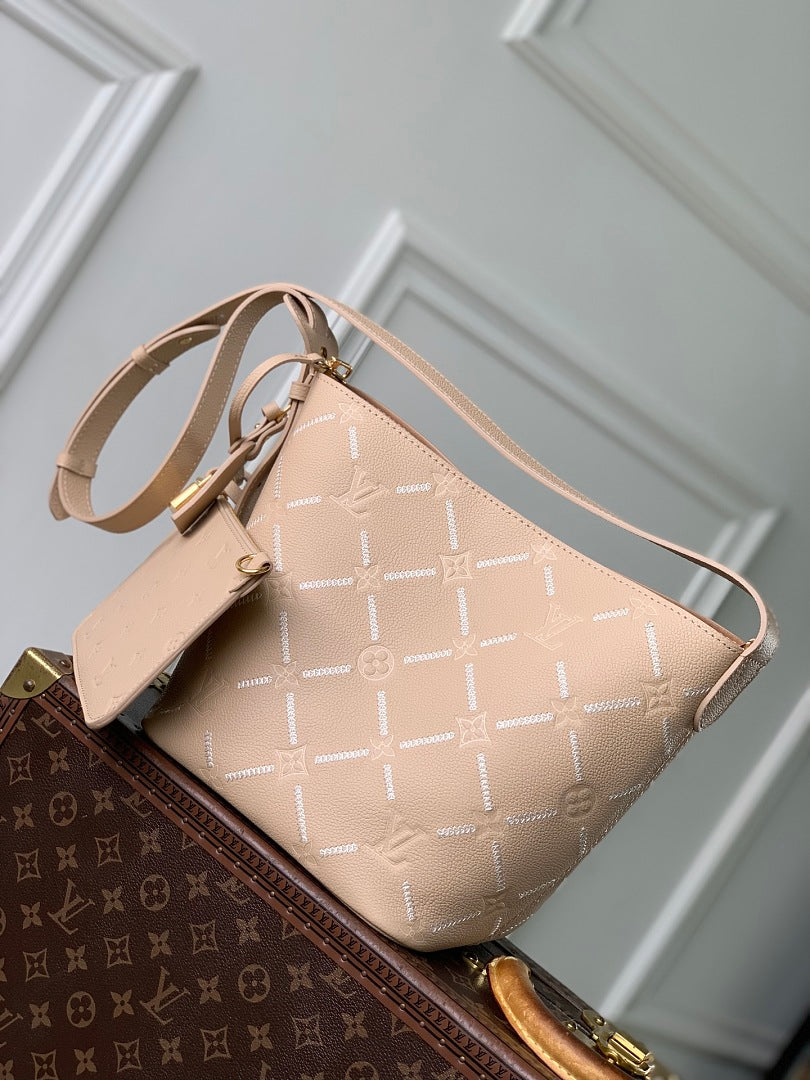 Sac à main Seau – Réf. 28524 · Marron