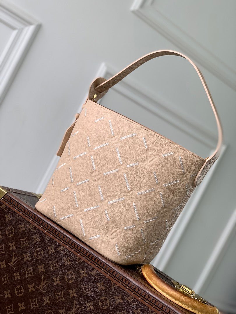 Sac à main Seau – Réf. 28524 · Marron