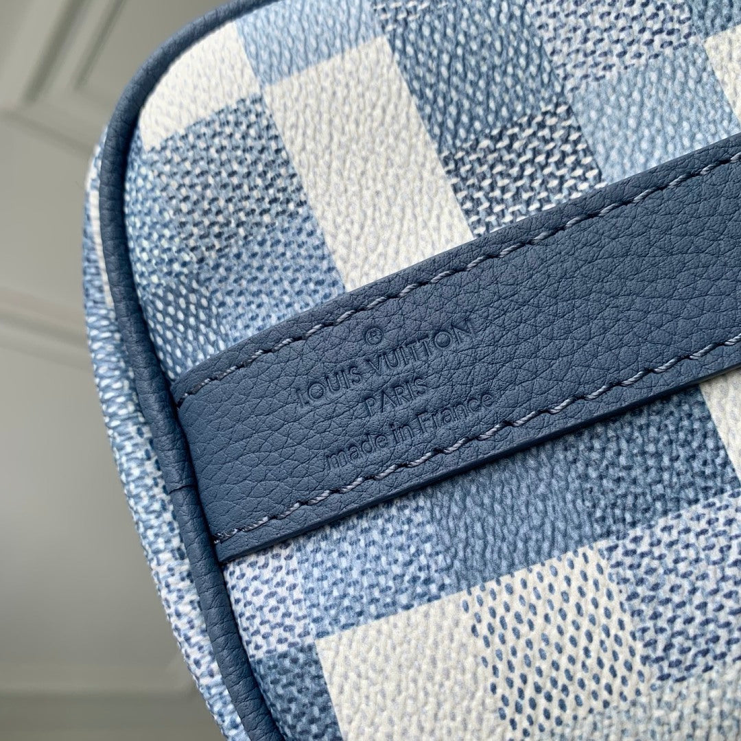 Sac à main Speedy – Réf. 28600 · Damier Bleu