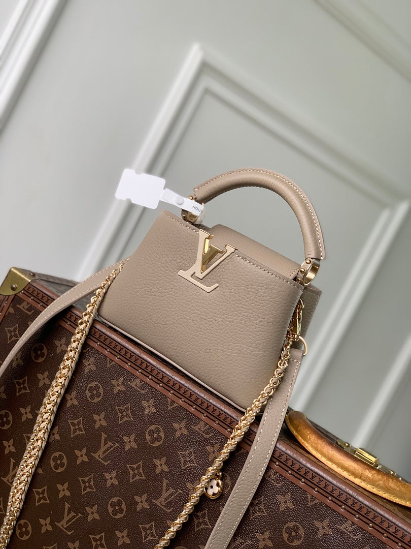 Sac à main Capucines – Réf. 29439 · Gris Mini