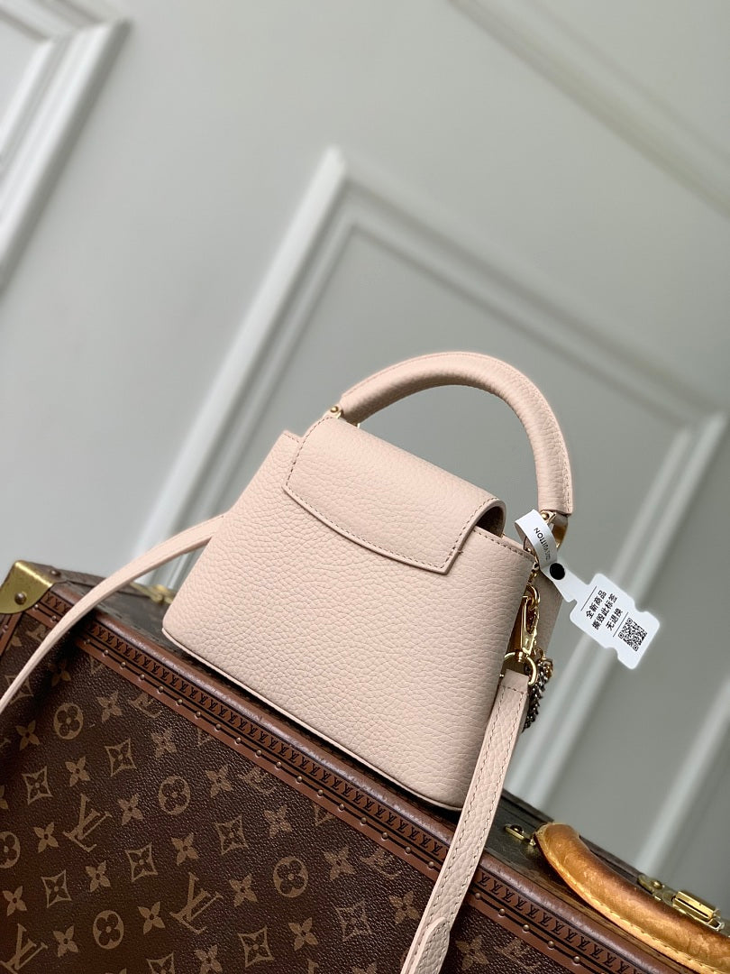 Sac à main Capucines – Réf. 27308 · Gris Mini
