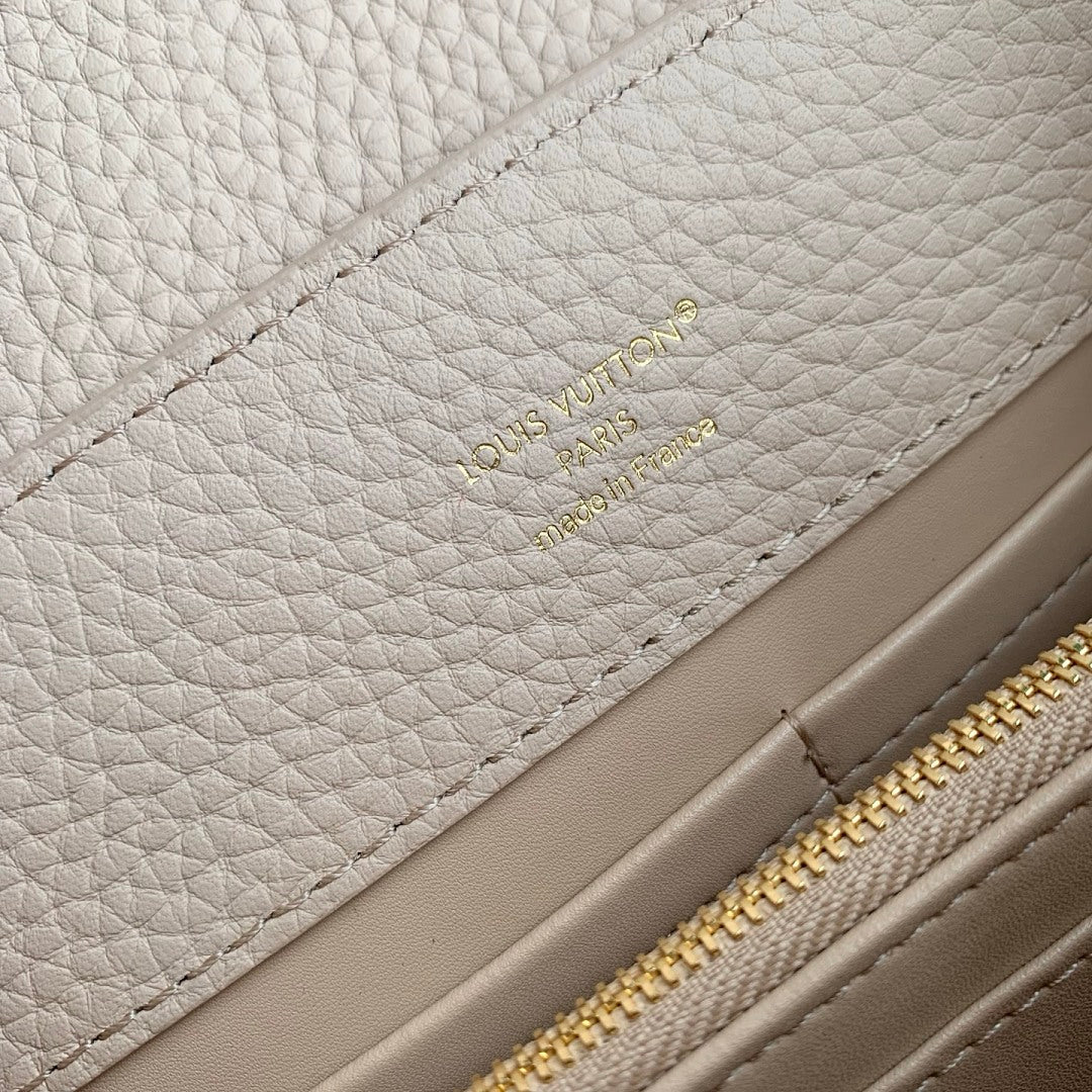 Sac à main Capucines – Réf. 27308 · Gris PM