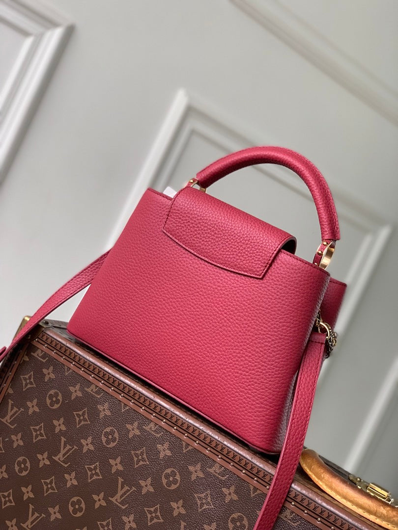 Sac à main Capucines – Réf. 27308 · Rouge PM
