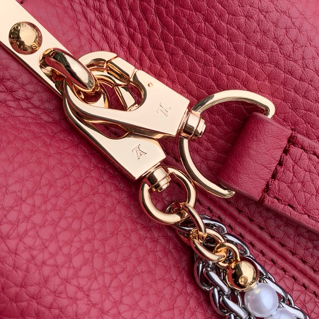 Sac à main Capucines – Réf. 27308 · Rouge PM