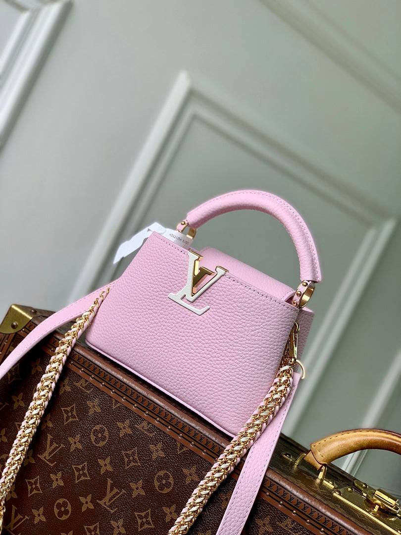 Sac à main Capucines – Réf. 29439 · Rose Mini