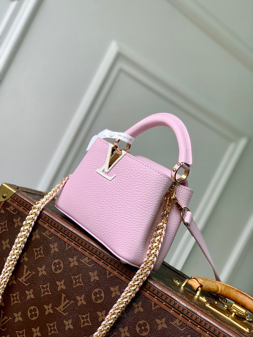 Sac à main Capucines – Réf. 29439 · Rose Mini