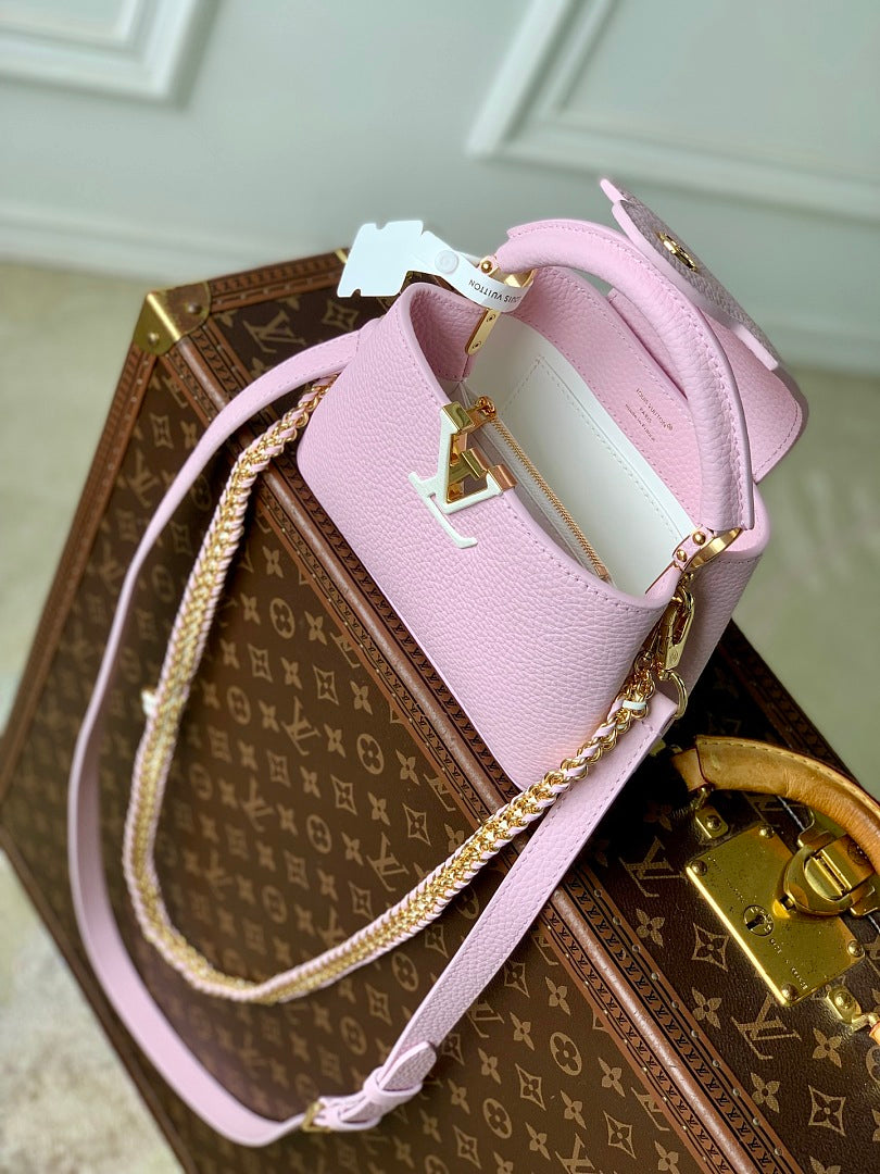 Sac à main Capucines – Réf. 29439 · Rose Mini