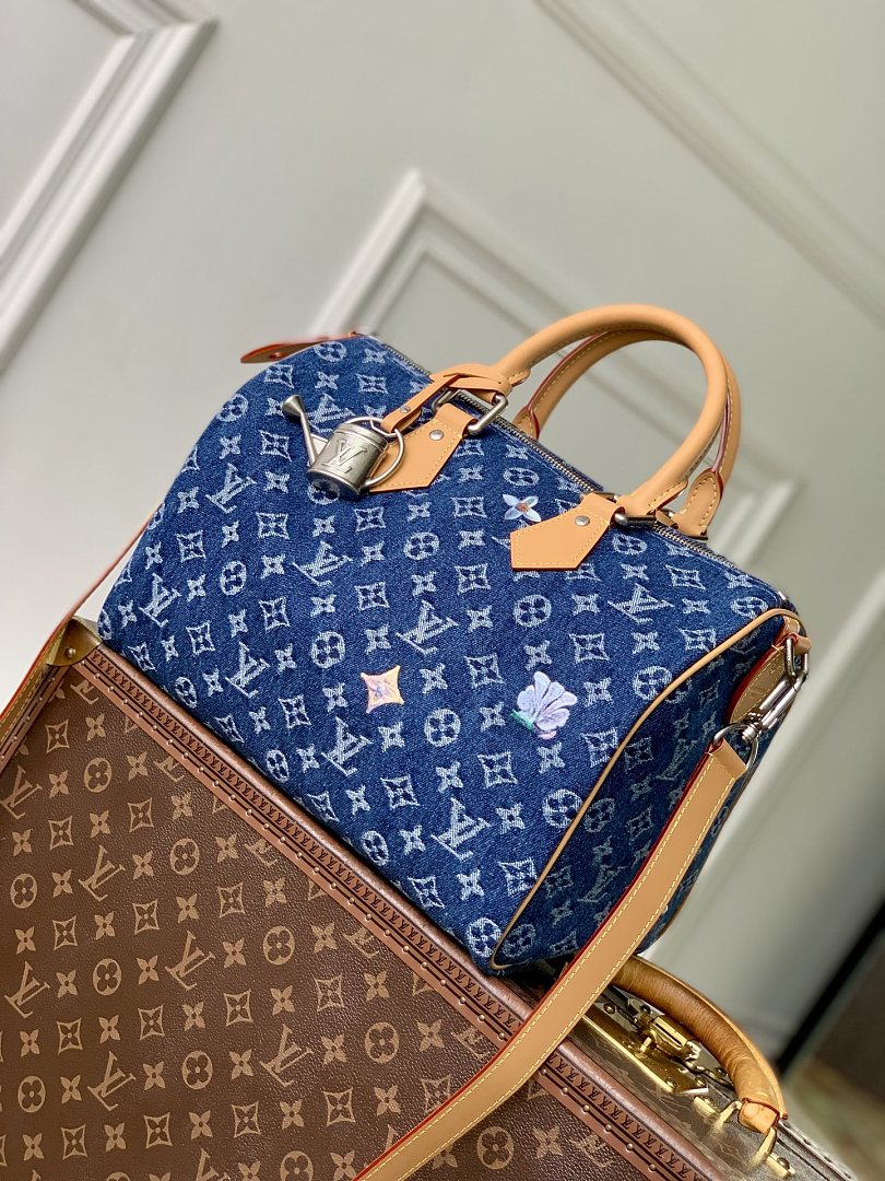 Sac à main Speedy – Réf. 27556 · Fleurs