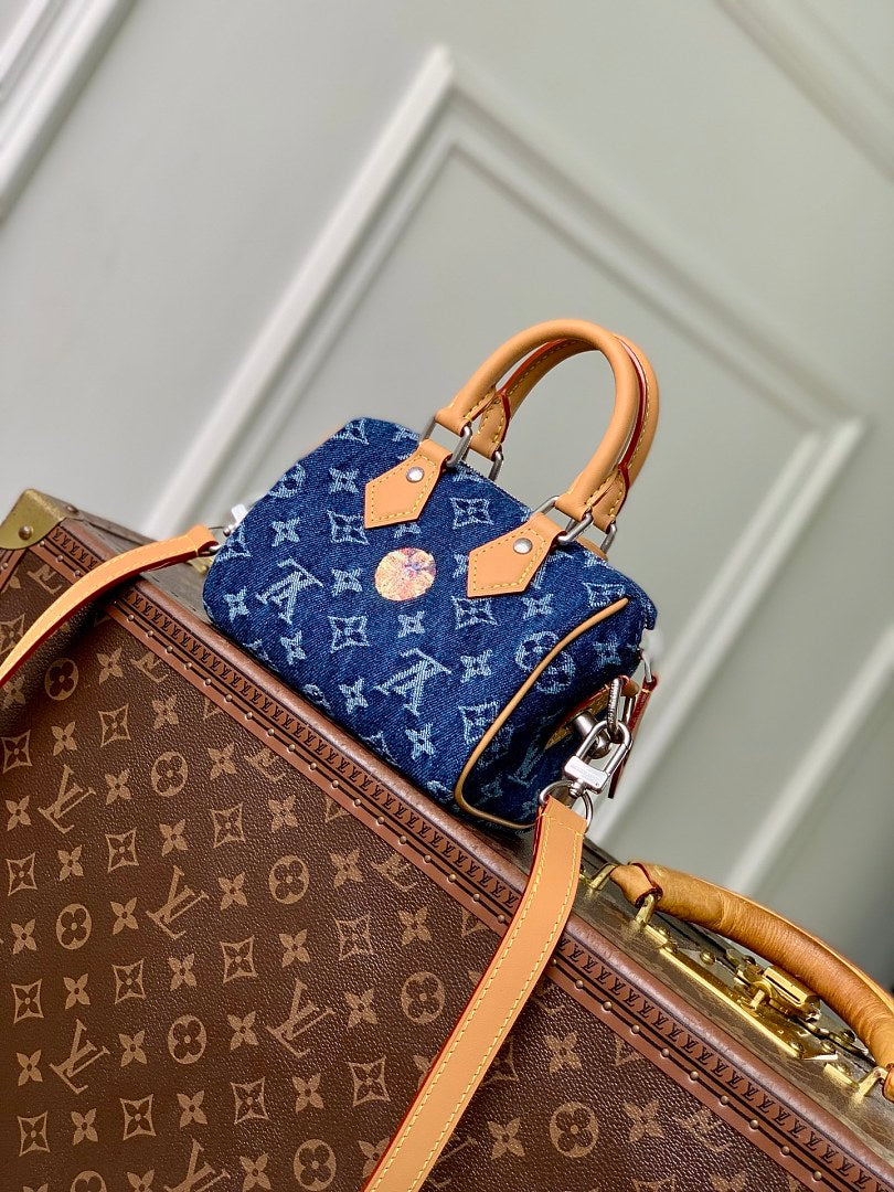 Sac à main Speedy – Réf. 27557 · Fleurs