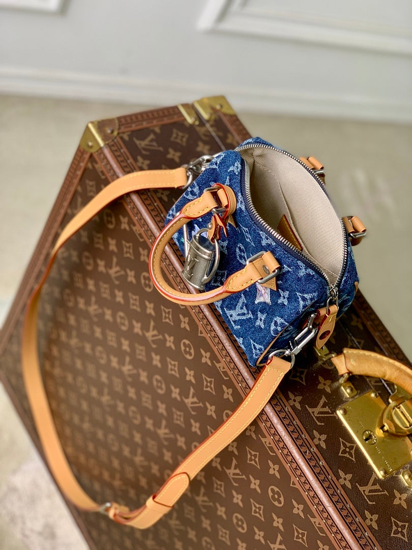 Sac à main Speedy – Réf. 27557 · Fleurs