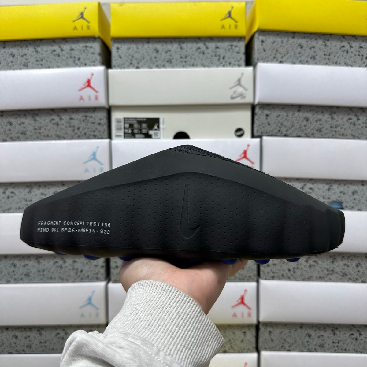 Nike x Fragment Design Mind 001 'Noir' — vue 9