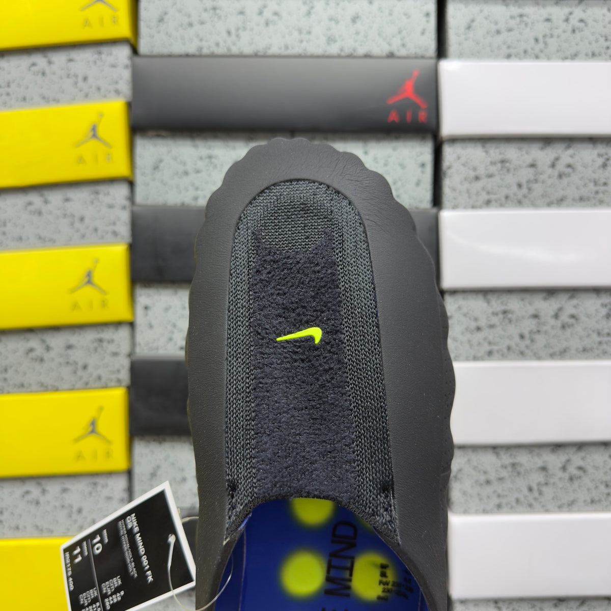 Nike Mind 001 'Noir Bleu Royal' — vue 6