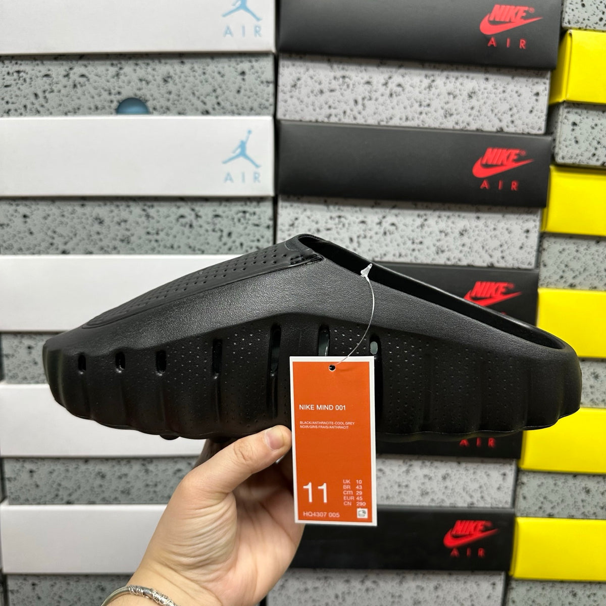 Nike Mind 001 'Noir Total' — vue 8