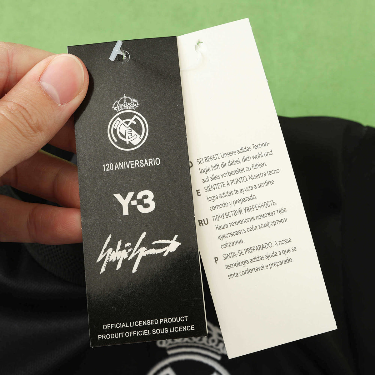 Maillot Real Madrid 2023/24 — x Y-3 · Noir — vue 7