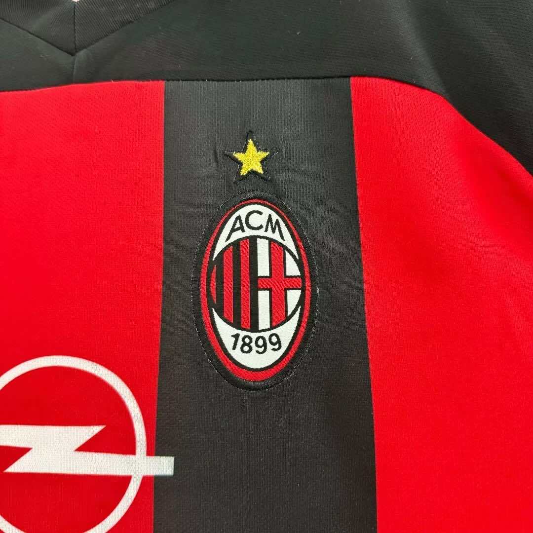 Maillot AC Milan 2000/02 Domicile Rétro — vue 4