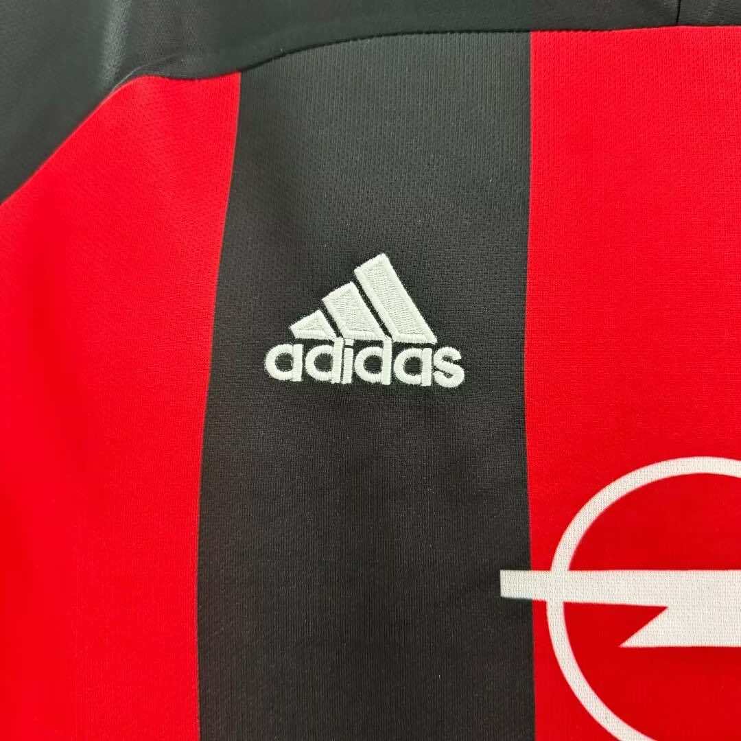 Maillot AC Milan 2000/02 Domicile Rétro — vue 8
