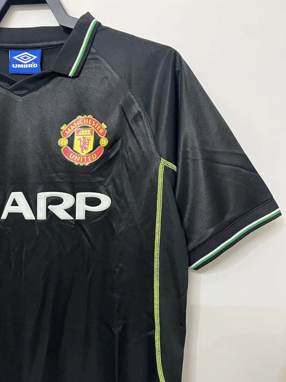 Maillot Manchester United 1998/99 Third Rétro — vue 7