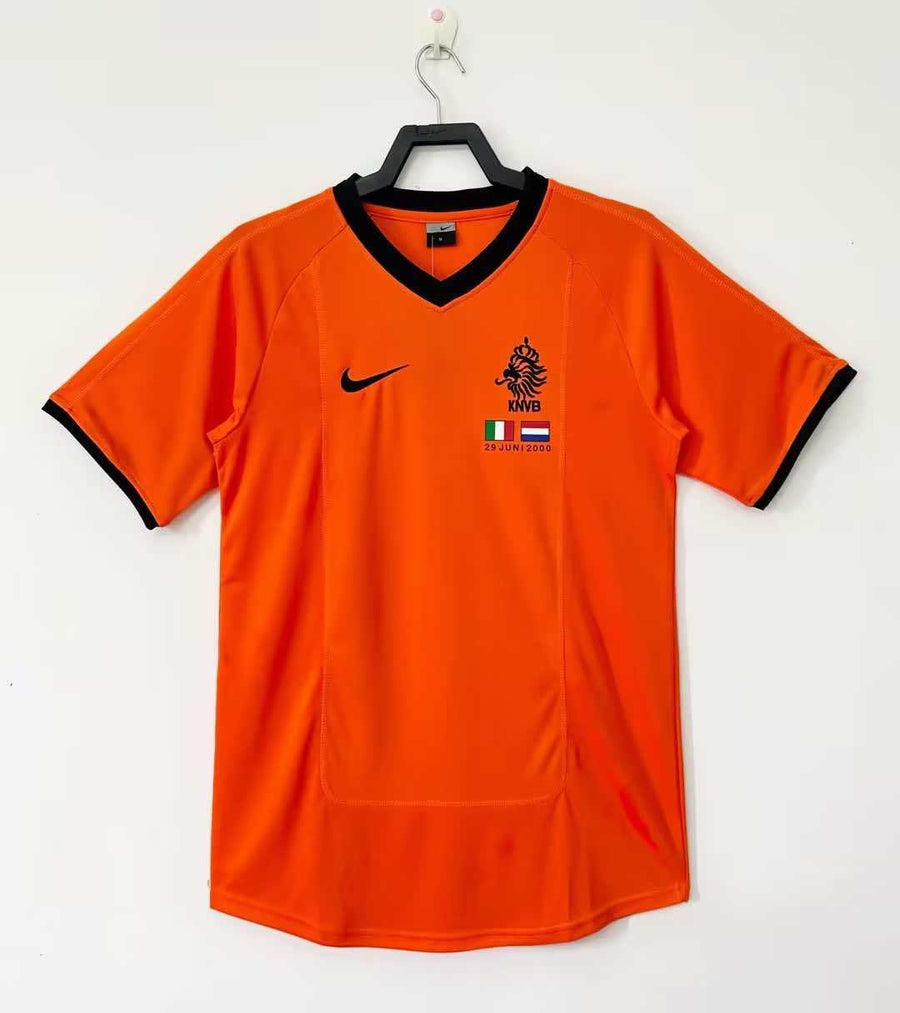 Maillot Pays-Bas 2000 Domicile Rétro — vue 5