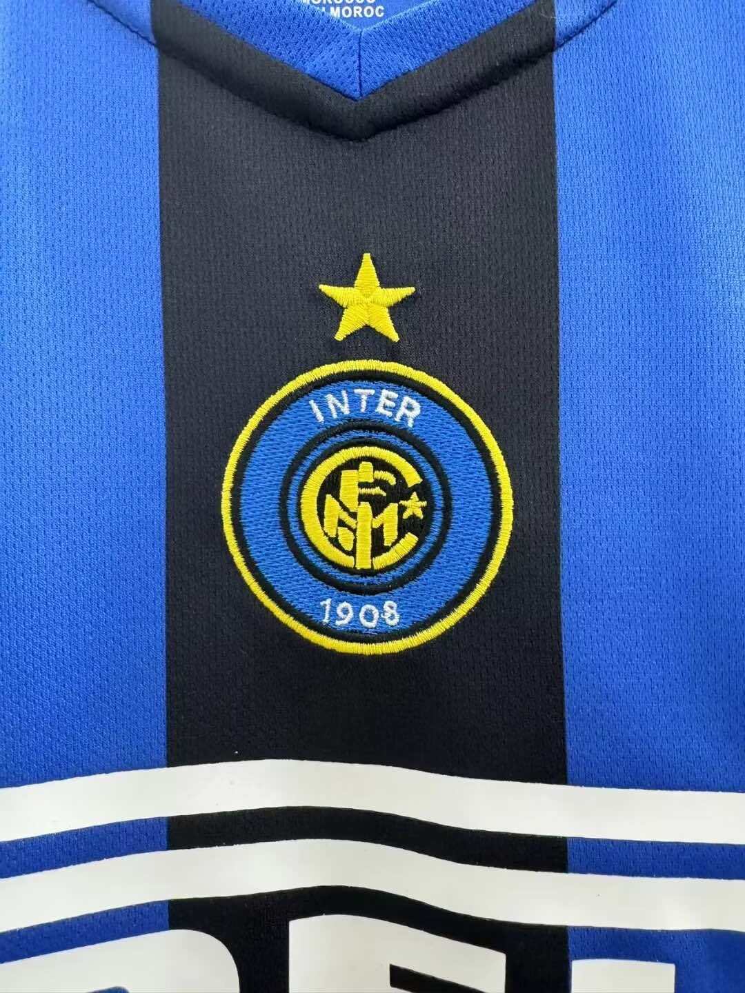 Maillot Inter Milan 2004/05 Domicile Rétro — vue 7