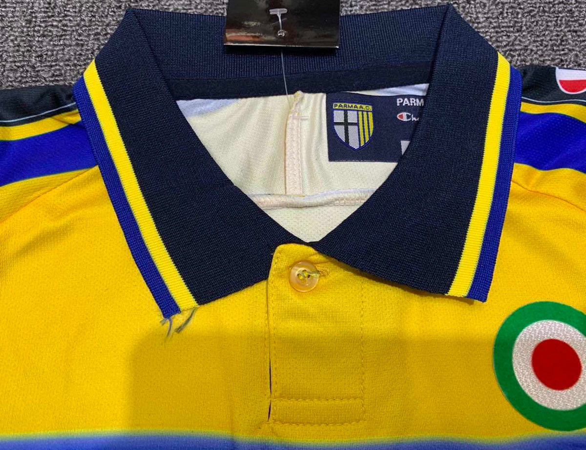 Maillot Parme 1999/00 Domicile Manches Longues Rétro — vue 5