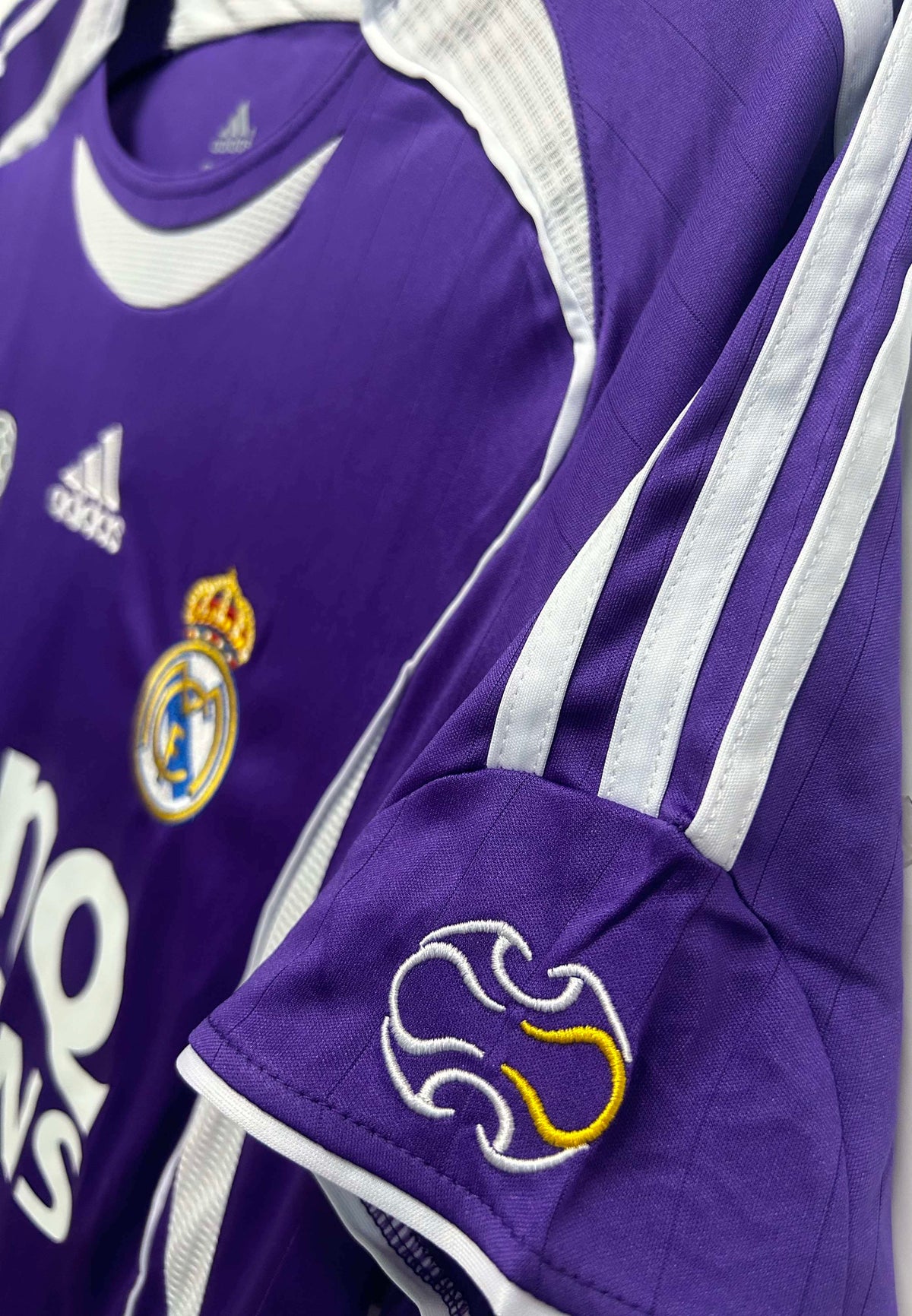 Maillot Real Madrid 2006/07 Extérieur Rétro — vue 4
