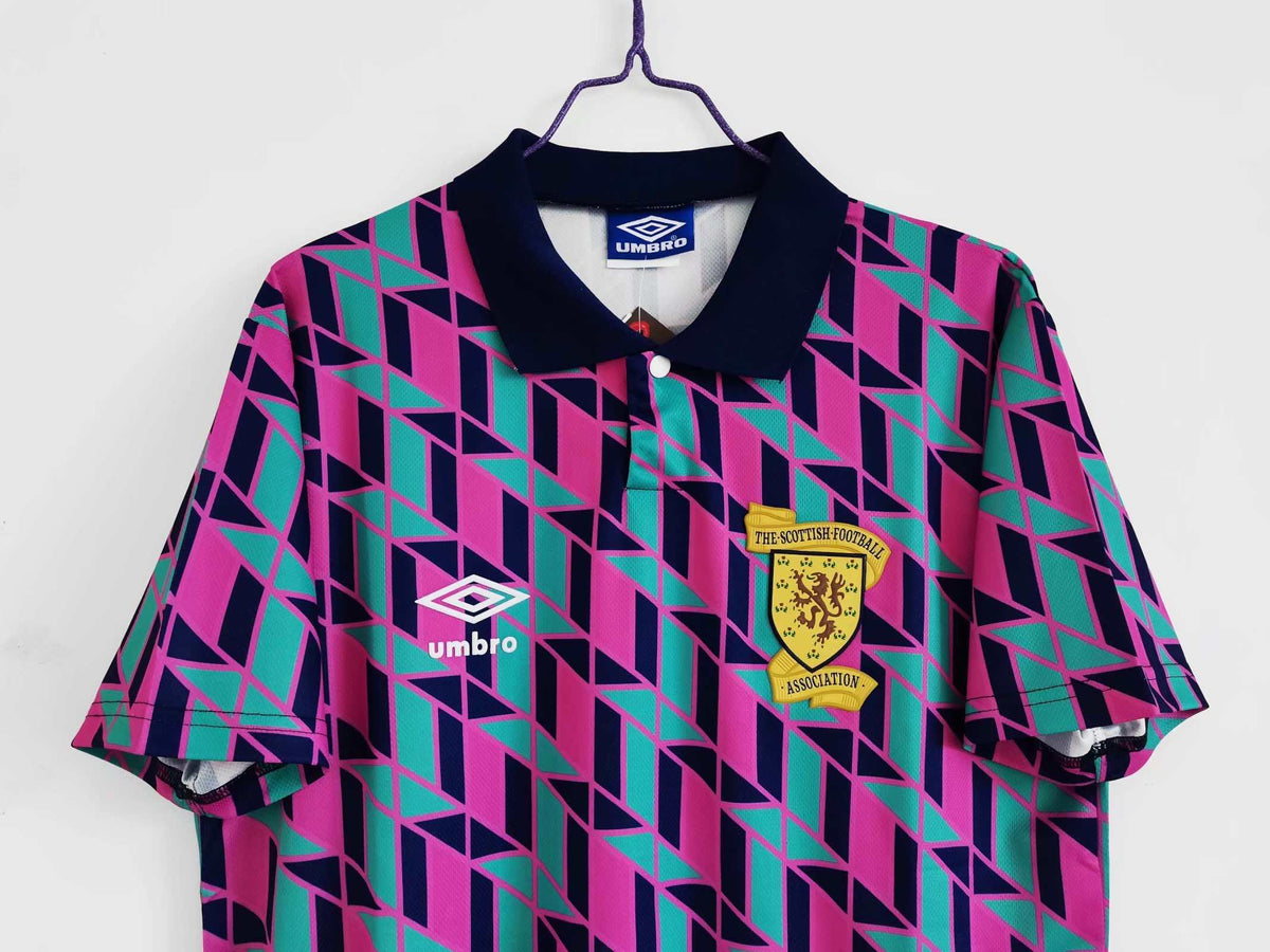 Maillot Écosse 1988/89 Extérieur Rétro — vue 3