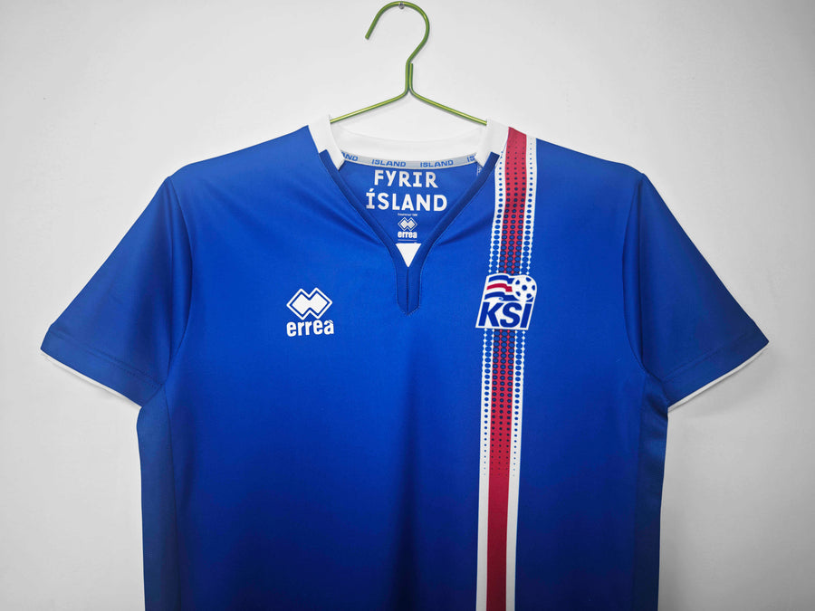 Maillot Islande 2016/17 Domicile Rétro — vue 3